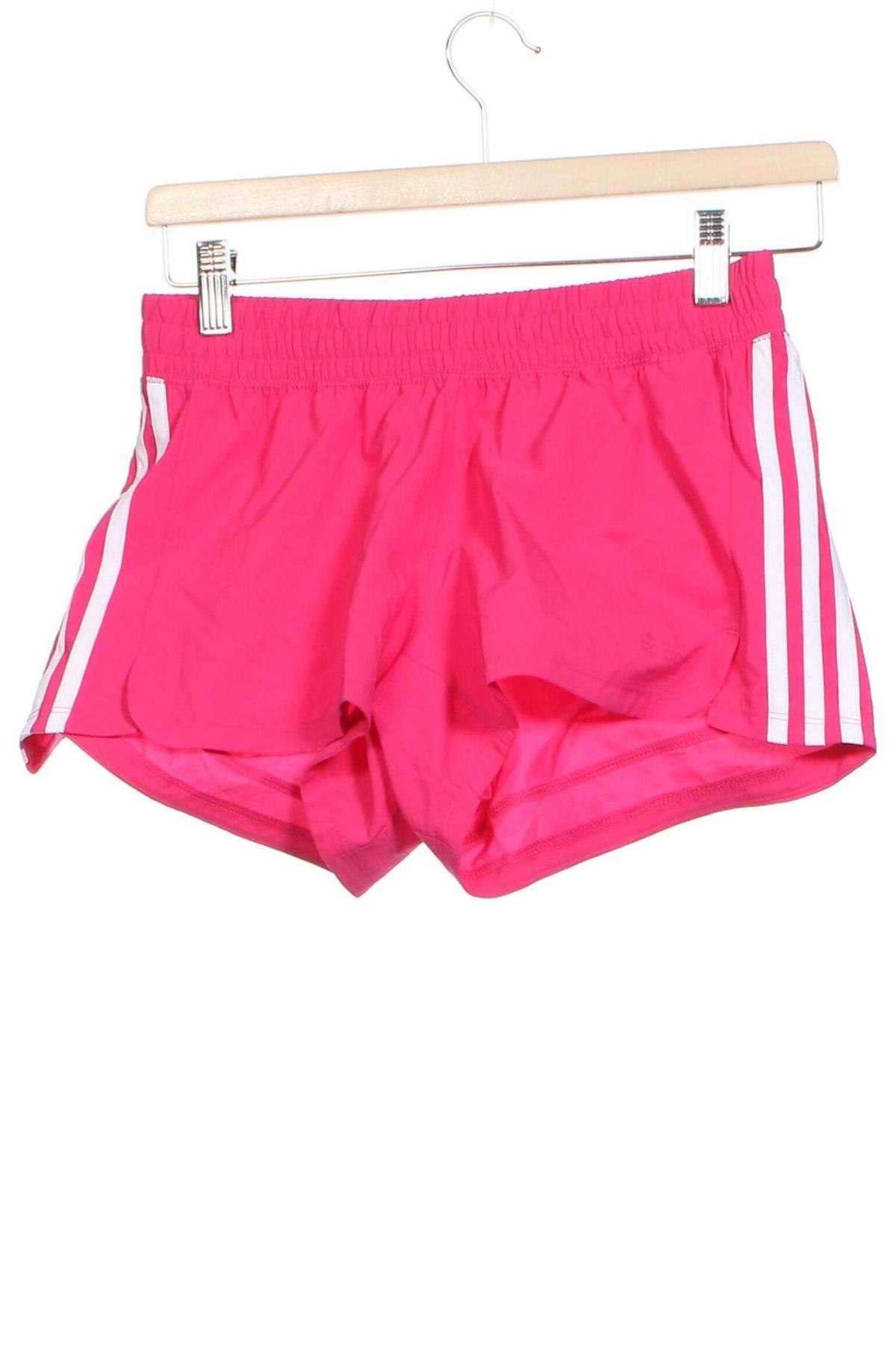 Дамски къс панталон Adidas, Размер XS, Цвят Розов, Цена 115,00 лв.
