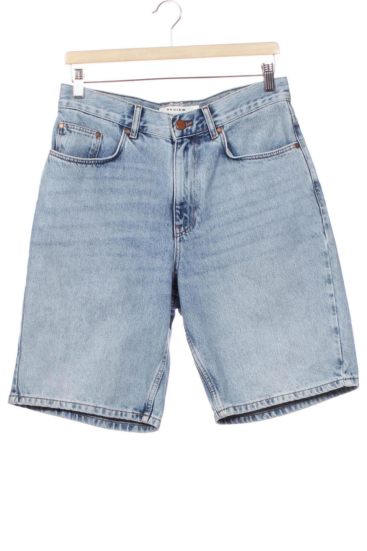 Pantaloni scurți de bărbați Review, Mărime S, Culoare Albastru, Preț 57,56 Lei