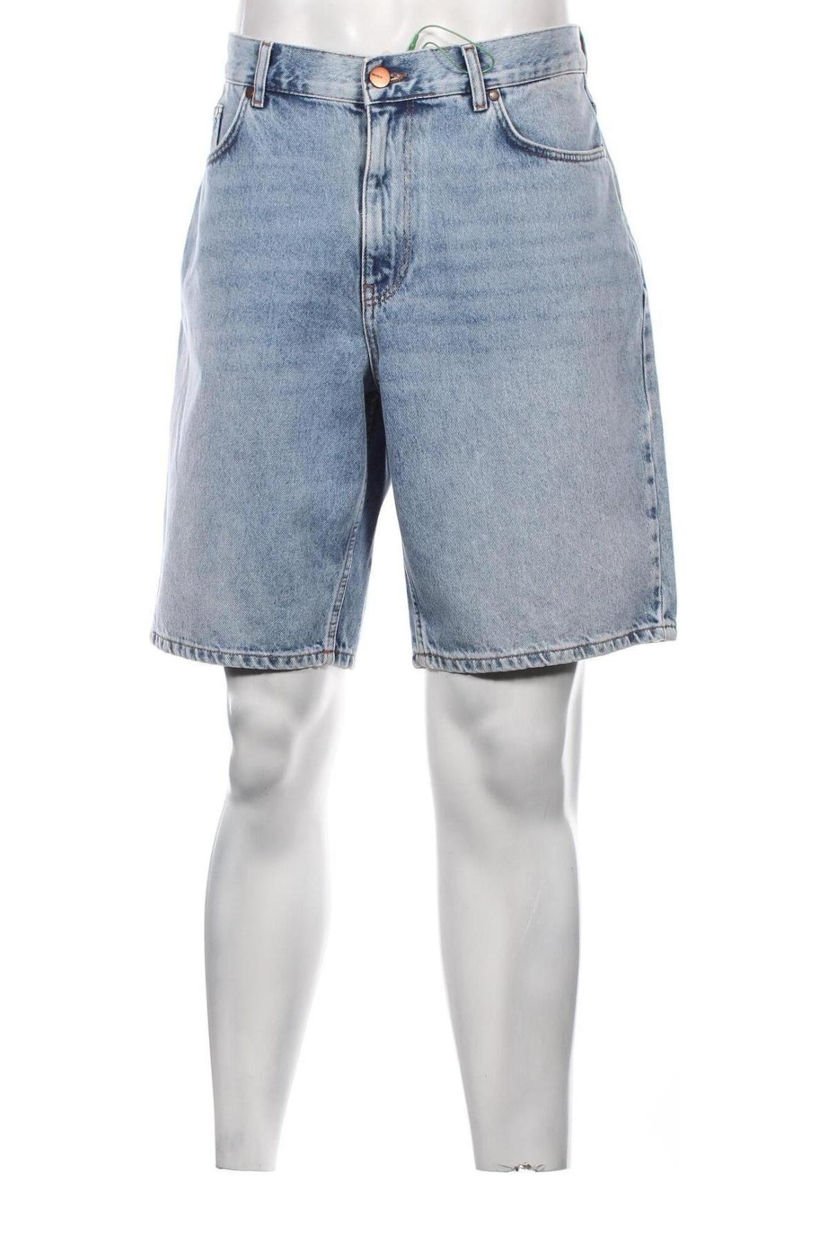 Pantaloni scurți de bărbați Review, Mărime L, Culoare Albastru, Preț 57,56 Lei