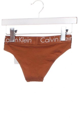 Бикини Calvin Klein, Размер XS, Цвят Кафяв, Цена 72,60 лв.