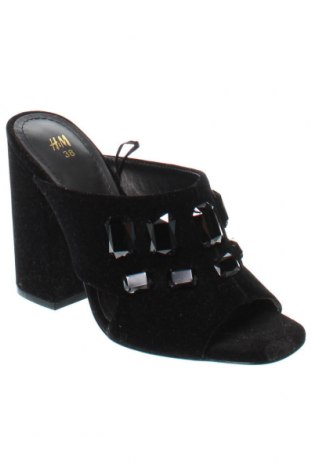 Papuci H&M, Mărime 38, Culoare Negru, Preț 94,90 Lei