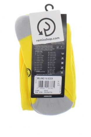 Κάλτσες Adidas, Μέγεθος S, Χρώμα Κίτρινο, Τιμή 12,99 €