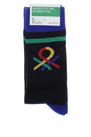 Чорапи United Colors Of Benetton, Размер L, Цвят Син, Цена 20,80 лв.