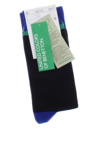 Чорапи United Colors Of Benetton, Размер L, Цвят Син, Цена 26,00 лв.