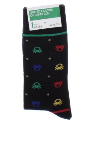 Socken United Colors Of Benetton, Größe L, Farbe Schwarz, Preis 11,54 €