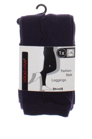 	Strumpfhose-Leggings, Größe L, Farbe Lila, Preis € 16,25