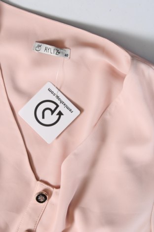 Damen Shirt, Größe M, Farbe Aschrosa, Preis 2,92 €