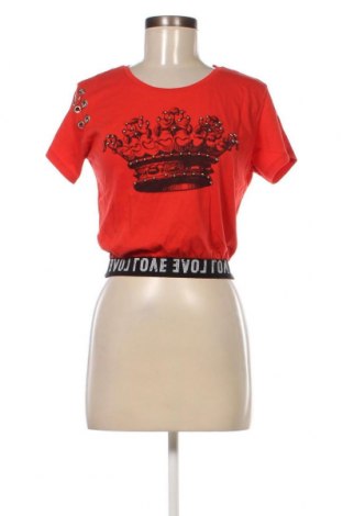Damen Shirt, Größe S, Farbe Rot, Preis 5,83 €