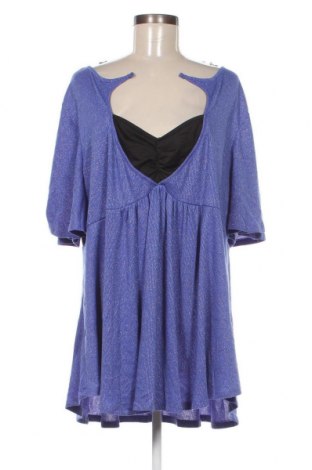 Damen Shirt, Größe 4XL, Farbe Blau, Preis 7,93 €