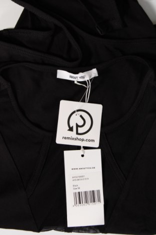 Γυναικεία μπλούζα-Κορμάκι About You, Μέγεθος M, Χρώμα Μαύρο, Τιμή 6,39 €