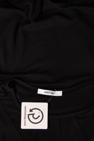 Дамска блуза - боди About You, Размер S, Цвят Черен, Цена 7,44 лв.