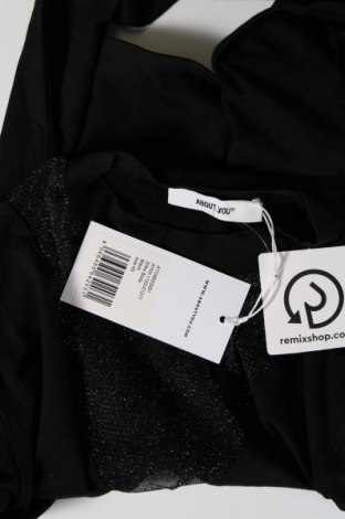 Γυναικεία μπλούζα-Κορμάκι About You, Μέγεθος M, Χρώμα Μαύρο, Τιμή 23,71 €