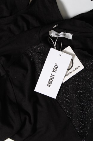 Γυναικεία μπλούζα-Κορμάκι About You, Μέγεθος M, Χρώμα Μαύρο, Τιμή 5,93 €