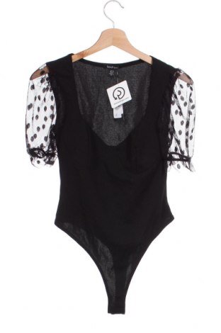Γυναικεία μπλούζα-Κορμάκι Boohoo, Μέγεθος M, Χρώμα Μαύρο, Τιμή 6,39 €