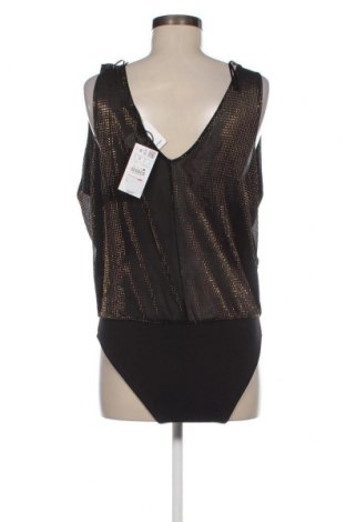 Γυναικεία μπλούζα-Κορμάκι Pull&Bear, Μέγεθος L, Χρώμα Χρυσαφί, Τιμή 5,09 €