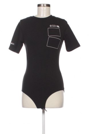 Дамска блуза - боди Viral Vibes, Размер L, Цвят Черен, Цена 15,40 лв.
