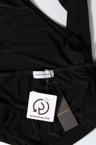 Γυναικεία μπλούζα-Κορμάκι Warehouse, Μέγεθος S, Χρώμα Μαύρο, Τιμή 7,94 €