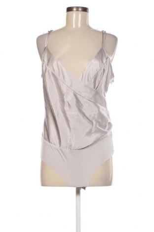 Дамска блуза - боди Zara, Размер L, Цвят Сив, Цена 13,20 лв.