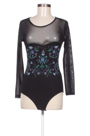 Дамска блуза - боди Zara, Размер M, Цвят Черен, Цена 31,62 лв.