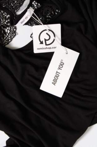 Γυναικεία μπλούζα About You, Μέγεθος M, Χρώμα Μαύρο, Τιμή 5,22 €
