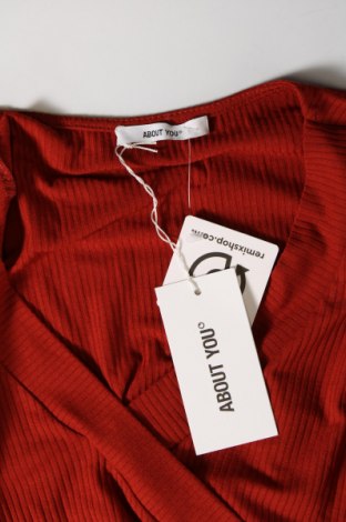 Γυναικεία μπλούζα About You, Μέγεθος M, Χρώμα Καφέ, Τιμή 6,40 €