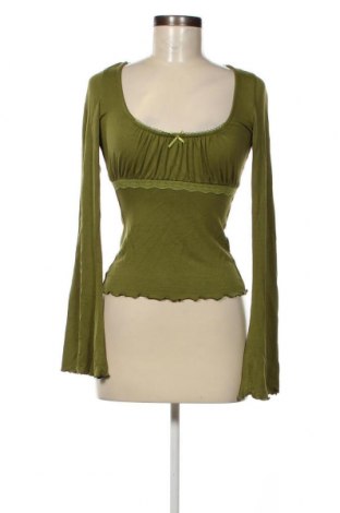 Γυναικεία μπλούζα About You, Μέγεθος XS, Χρώμα Πράσινο, Τιμή 23,71 €