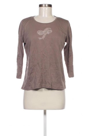 Γυναικεία μπλούζα Adagio, Μέγεθος M, Χρώμα Καφέ, Τιμή 11,75 €