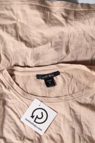 Damen Shirt Amisu, Größe XS, Farbe Beige, Preis 18,45 €