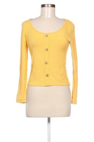 Дамска блуза Amisu, Размер M, Цвят Жълт, Цена 5,51 лв.
