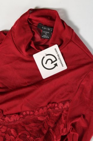 Γυναικεία μπλούζα Amisu, Μέγεθος XS, Χρώμα Κόκκινο, Τιμή 4,70 €