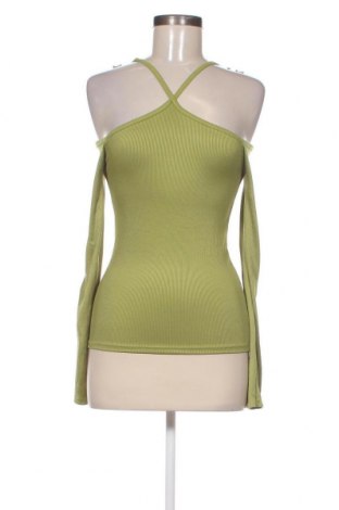 Дамска блуза Amisu, Размер M, Цвят Зелен, Цена 7,60 лв.