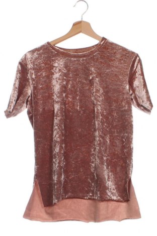 Дамска блуза Bershka, Размер XS, Цвят Розов, Цена 8,47 лв.