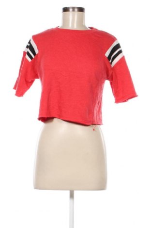 Damen Shirt Bershka, Größe S, Farbe Rot, Preis 1,98 €