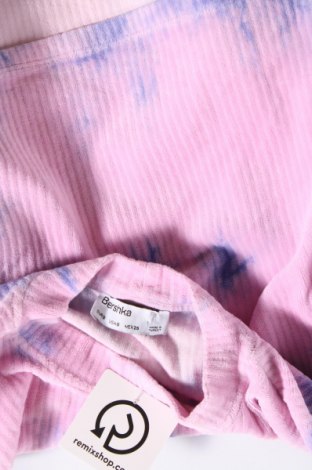Дамска блуза Bershka, Размер S, Цвят Розов, Цена 19,00 лв.