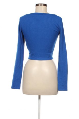 Γυναικεία μπλούζα Bershka, Μέγεθος S, Χρώμα Μπλέ, Τιμή 11,75 €
