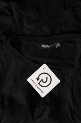 Damen Shirt Bershka, Größe M, Farbe Schwarz, Preis 13,22 €