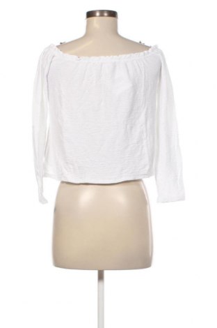 Damen Shirt Bershka, Größe S, Farbe Weiß, Preis 13,22 €