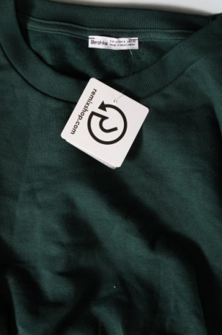 Damen Shirt Bershka, Größe M, Farbe Grün, Preis 5,68 €
