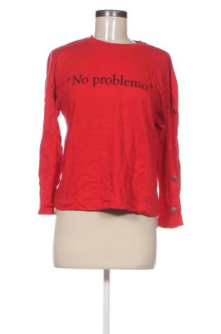 Γυναικεία μπλούζα Bershka, Μέγεθος S, Χρώμα Κόκκινο, Τιμή 1,76 €