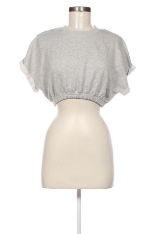 Damen Shirt Bershka, Größe S, Farbe Grau, Preis 2,38 €