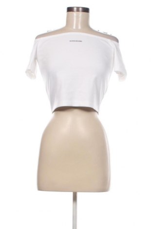 Damen Shirt Calvin Klein Jeans, Größe M, Farbe Weiß, Preis 39,69 €