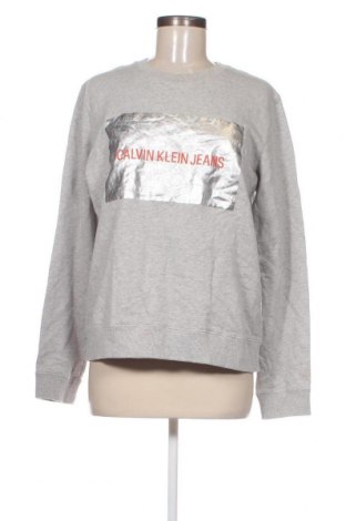 Γυναικεία μπλούζα Calvin Klein Jeans, Μέγεθος XL, Χρώμα Γκρί, Τιμή 38,35 €