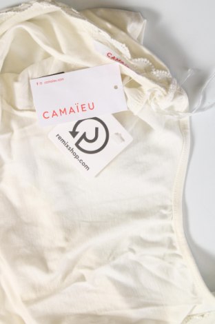 Γυναικεία μπλούζα Camaieu, Μέγεθος S, Χρώμα Λευκό, Τιμή 3,20 €
