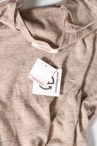 Дамска блуза Camaieu, Размер XS, Цвят Бежов, Цена 5,58 лв.