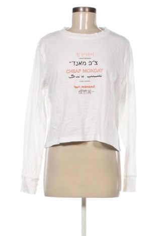 Damen Shirt Cheap Monday, Größe M, Farbe Weiß, Preis 3,99 €