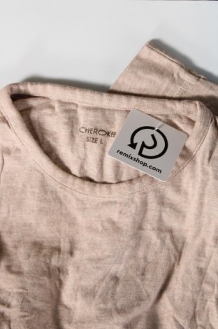 Γυναικεία μπλούζα Cherokee, Μέγεθος L, Χρώμα  Μπέζ, Τιμή 2,35 €