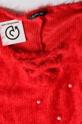Дамска блуза ChicMe, Размер XL, Цвят Червен, Цена 19,00 лв.