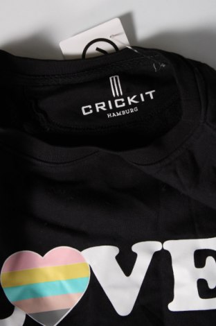 Γυναικεία μπλούζα Crickit, Μέγεθος M, Χρώμα Μαύρο, Τιμή 4,45 €
