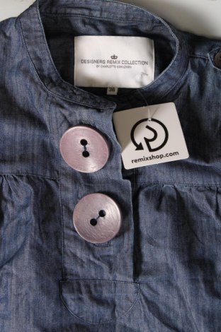 Дамска блуза Designers Remix, Размер S, Цвят Син, Цена 32,25 лв.