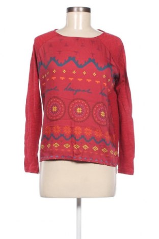Γυναικεία μπλούζα Desigual, Μέγεθος M, Χρώμα Κόκκινο, Τιμή 19,20 €